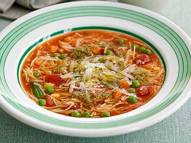 Минестроне - итальянский овощной суп
